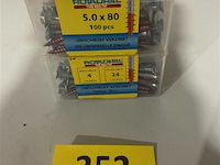 Rotadrill houtschroef pz-2 5 x 80 200 stuks - afbeelding 3 van  3