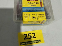 Rotadrill houtschroef pz-2 6 x 120 50 stuks - afbeelding 3 van  3