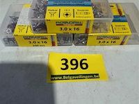 Rotadrill houtschroef pz1 3,0x16 600 stuks - afbeelding 1 van  3