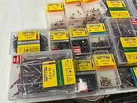 Rotadrill mix kavel diverse schroeven rvs, verzinkt en messing - afbeelding 2 van  7