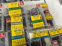 Rotadrill mix kavel diverse schroeven rvs, verzinkt en messing - afbeelding 7 van  7