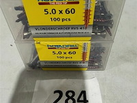 Rotadrill vlonderschroef inox 5x60 200 stuks - afbeelding 1 van  3