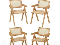 Rotan buitenstoel, set van 4 - afbeelding 1 van  6