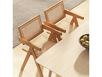 Rotan buitenstoel, set van 4 - afbeelding 5 van  6