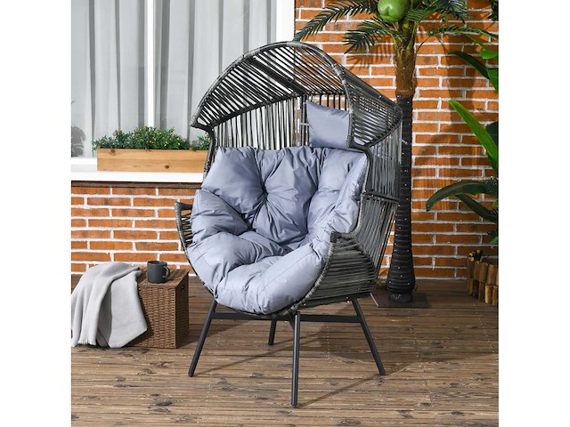 Rotan fauteuil, buitenfauteuil - afbeelding 2 van  7