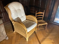 Rotan fauteuil - afbeelding 1 van  2