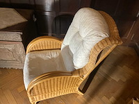 Rotan fauteuil - afbeelding 2 van  2