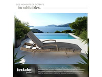 Rotan ligstoel - natuurlijke bruine (x2) - afbeelding 6 van  8