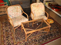 Rotan loungeset - afbeelding 2 van  8