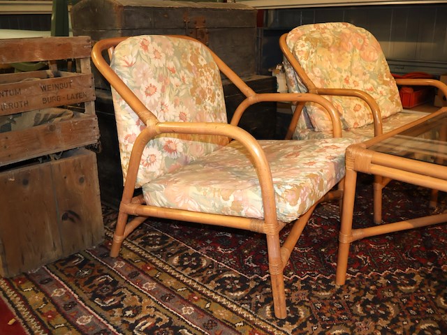 Rotan loungeset - afbeelding 4 van  8