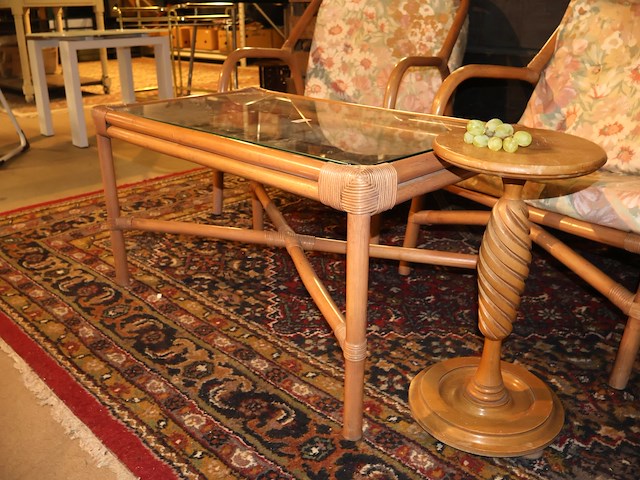 Rotan loungeset - afbeelding 6 van  8