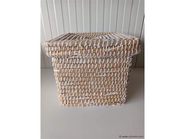 Rotan opbergmand - afbeelding 2 van  3