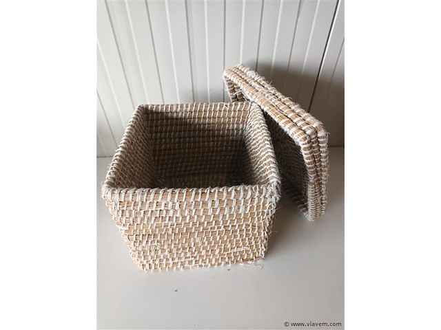 Rotan opbergmand - afbeelding 3 van  3