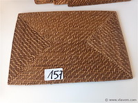 Rotan placemats. 6 stuks - afbeelding 3 van  3