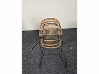 Rotan stoel - kantinestoel (4x) - afbeelding 5 van  7