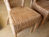 Rotan stoelen (8x) - afbeelding 4 van  9