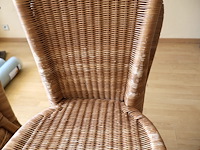 Rotan stoelen (8x) - afbeelding 6 van  9