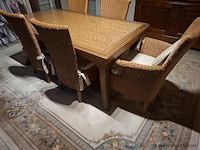 Rotan tafel - afbeelding 1 van  4