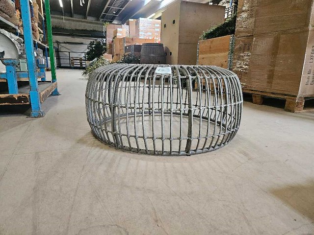 Rotan terrastafel 85cm - afbeelding 2 van  2