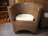 Rotan zetel (x2) - afbeelding 3 van  5