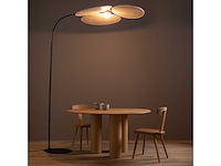 Rotanboog vloerlamp - ontwerp emmanuel gallina - afbeelding 5 van  6
