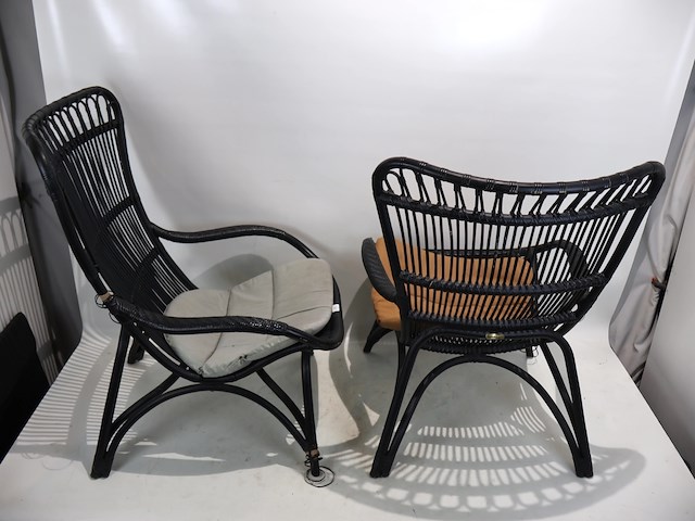 Rotanstoel (x2) - afbeelding 2 van  10