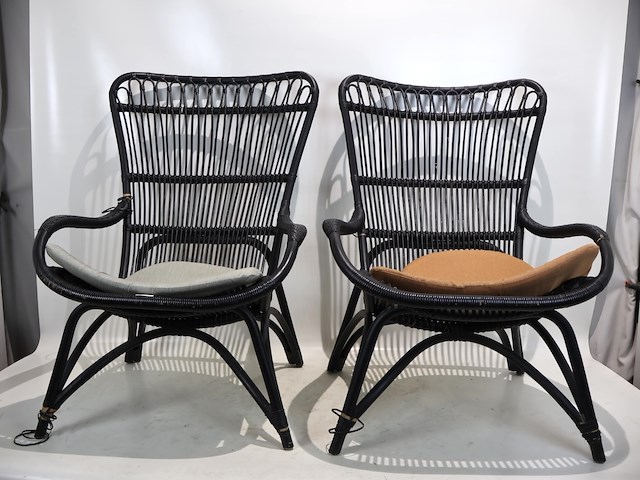 Rotanstoel (x2) - afbeelding 1 van  10