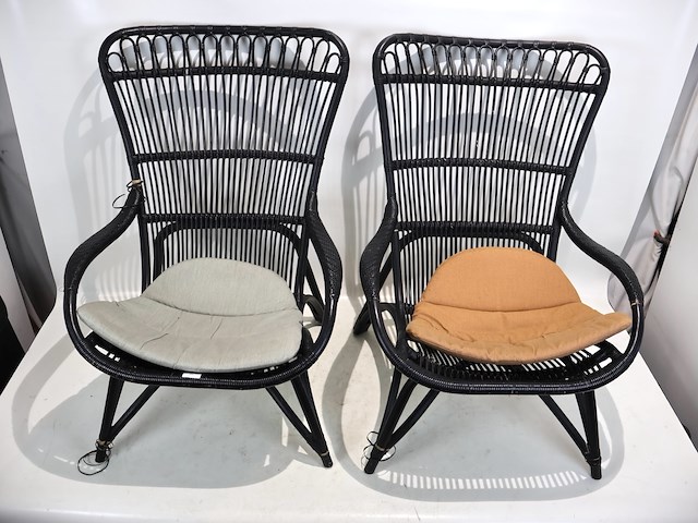 Rotanstoel (x2) - afbeelding 3 van  10