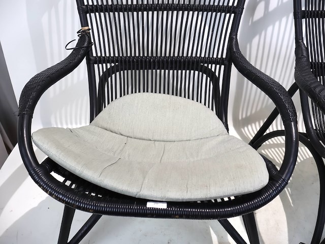 Rotanstoel (x2) - afbeelding 5 van  10