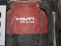 Rotatielaser - hilti - pr 2-hs toebehoren - koffer, oplader, kabels - afbeelding 2 van  2