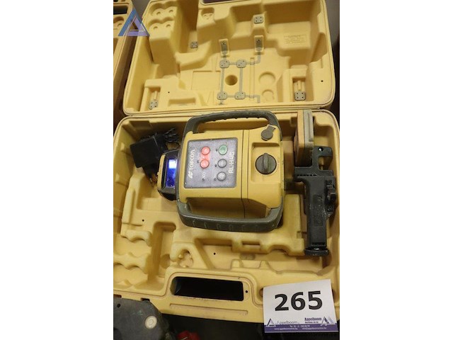 Rotatielaser - topcon - rl-h4c statief toebehoren - koffer - afbeelding 2 van  3