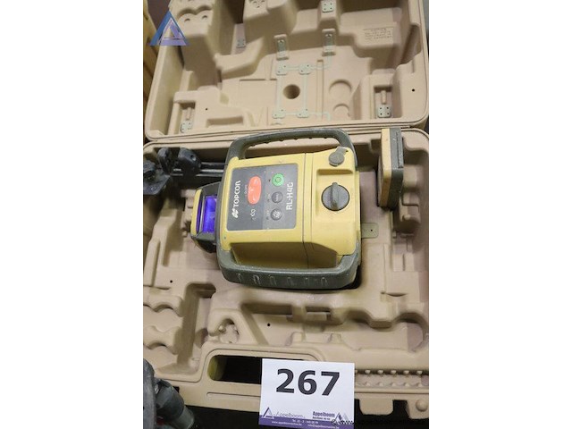 Rotatielaser - topcon - rl-h4c statief toebehoren - koffer - afbeelding 2 van  2