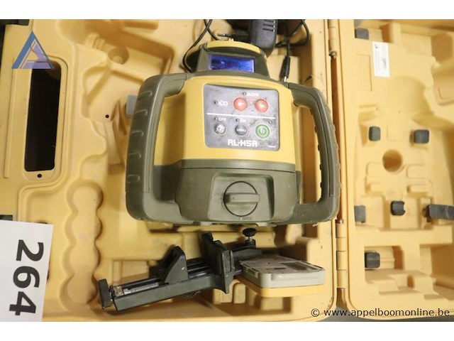 Rotatielaser - topcon - rl-hsa statief toebehoren - koffer - afbeelding 2 van  3
