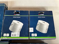 Rotec diverse maten gatenzagen hout/metaal (12x) - afbeelding 3 van  9