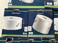 Rotec diverse maten gatenzagen hout/metaal (12x) - afbeelding 5 van  9