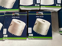 Rotec diverse maten gatenzagen hout/metaal (12x) - afbeelding 7 van  9
