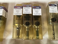 Rotec diverse quick change houders voor gatzagen (18x) - afbeelding 2 van  7