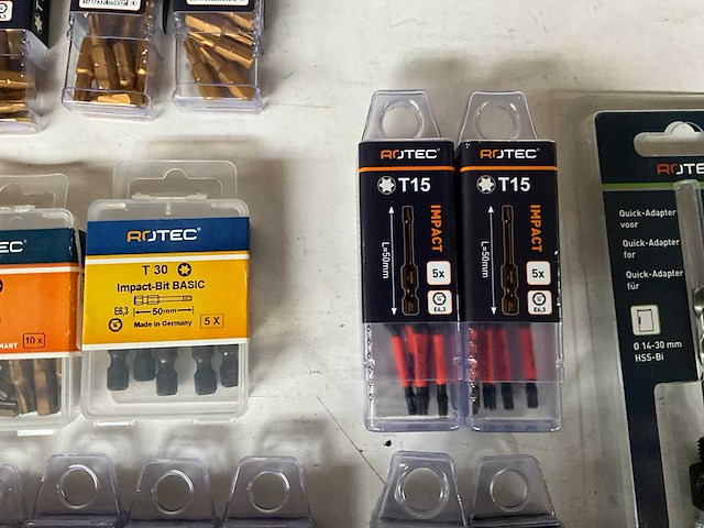 Rotec mix kavel gereedschap accessoires - afbeelding 5 van  8