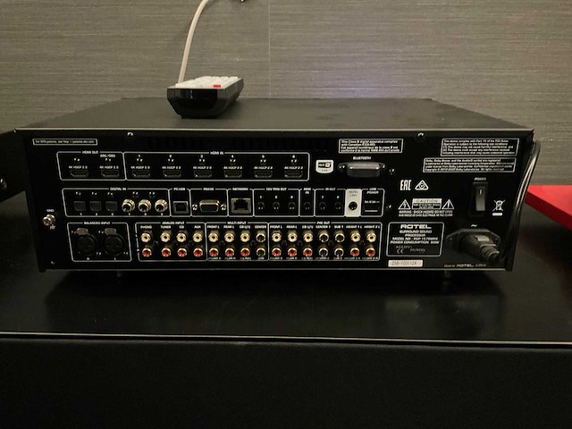 Rotel rsp-1576mkii surround sound processor - afbeelding 3 van  6