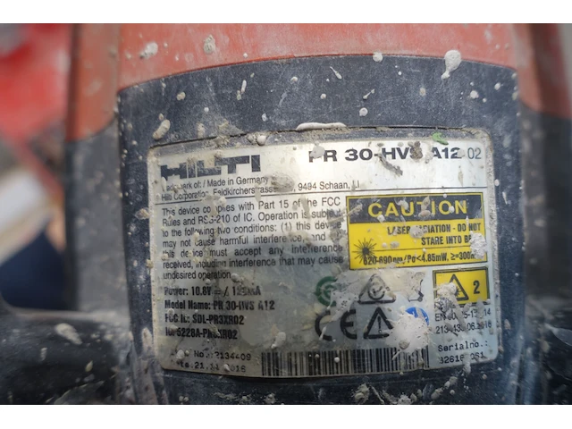 Roterende laser hilti - afbeelding 11 van  11