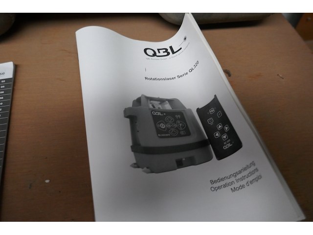 Roterende laser qbl - afbeelding 5 van  5