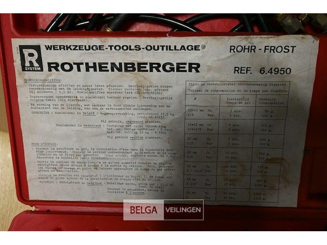 Rothenberger bevriezingsset - afbeelding 3 van  5
