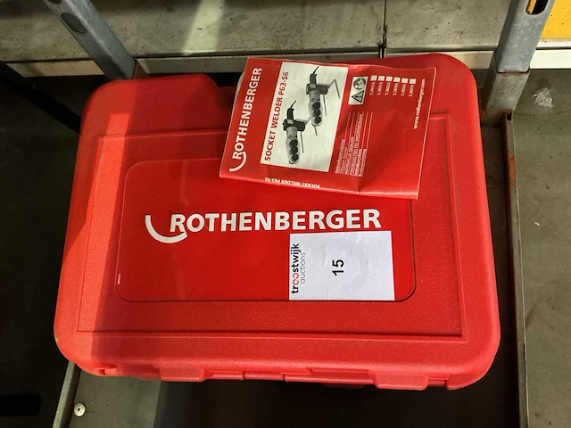 Rothenberger p63-s6 thermostatic moflasapparaat - afbeelding 3 van  3