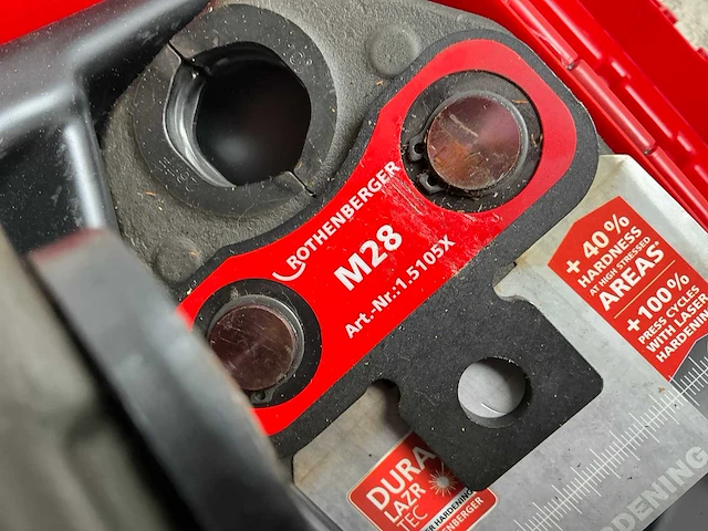 Rothenberger persbekkenset m 16-20-26-32mm - afbeelding 3 van  4