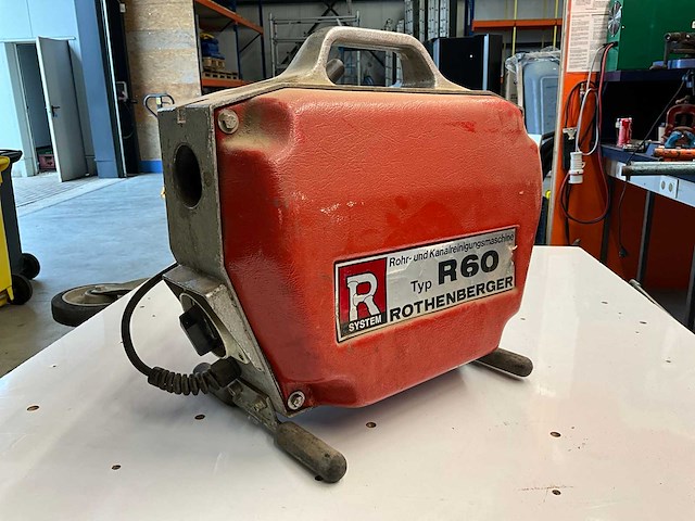 Rothenberger r60 kanaalreinigingsmachine - afbeelding 1 van  5