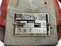Rothenberger r60 kanaalreinigingsmachine - afbeelding 4 van  5