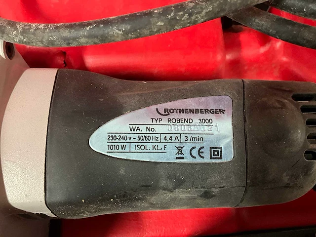 Rothenberger robend 3000 pijp- en buisbuiger - afbeelding 3 van  7