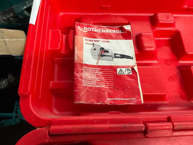 Rothenberger robend 4000 elektrische pijp- en buisbuiger - afbeelding 6 van  7