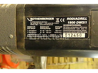 Rothenberger rodiadrill 1800 dws kernboormachine - afbeelding 13 van  18