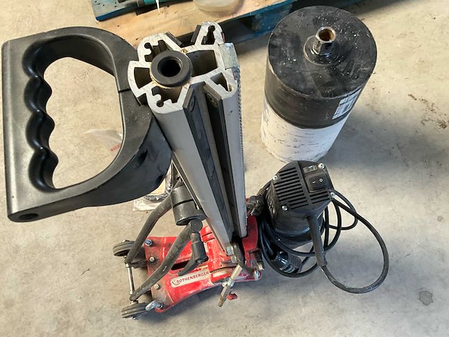 Rothenberger rodiadrill 2400 pd-e kernboormachine / diamantboormachine (beton) statief - afbeelding 8 van  8